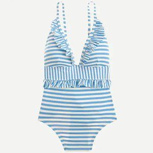 NWT Jcrew striped one piece
